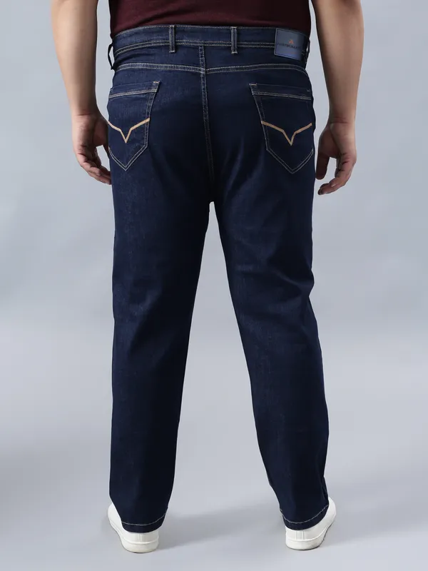 Plus_Size_Midnight_Blue_Casual_Stretchable_Denim_Jeans_For_Men