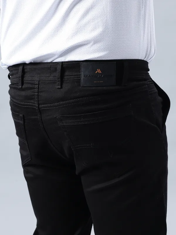 Plus_Size_Blackest_Black_Casual_Stretchable_Denim_Jeans_For_Men