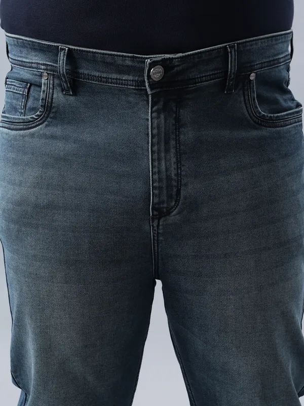 Plus_Size_Carbon_Grey_Casual_Stretchable_Denim_Jeans_For_Men