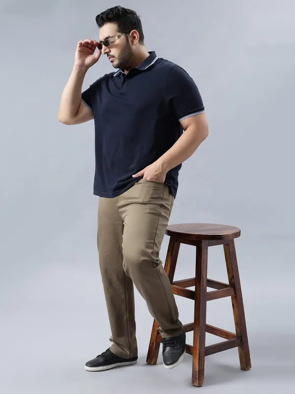 Walnut_Brown_Casual_Comfotable_&_Stretchable_Cotton_Pant_For_Men