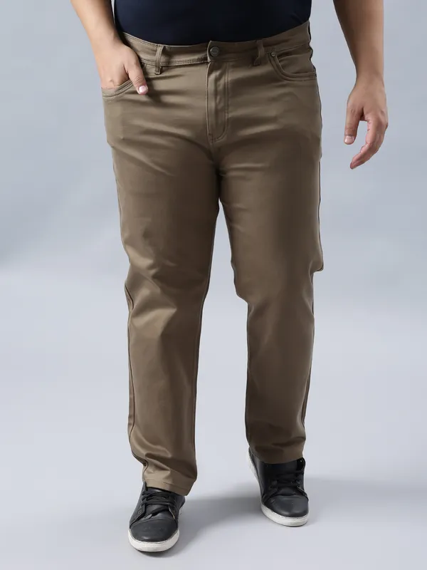 Walnut_Brown_Casual_Comfotable_&_Stretchable_Cotton_Pant_For_Men