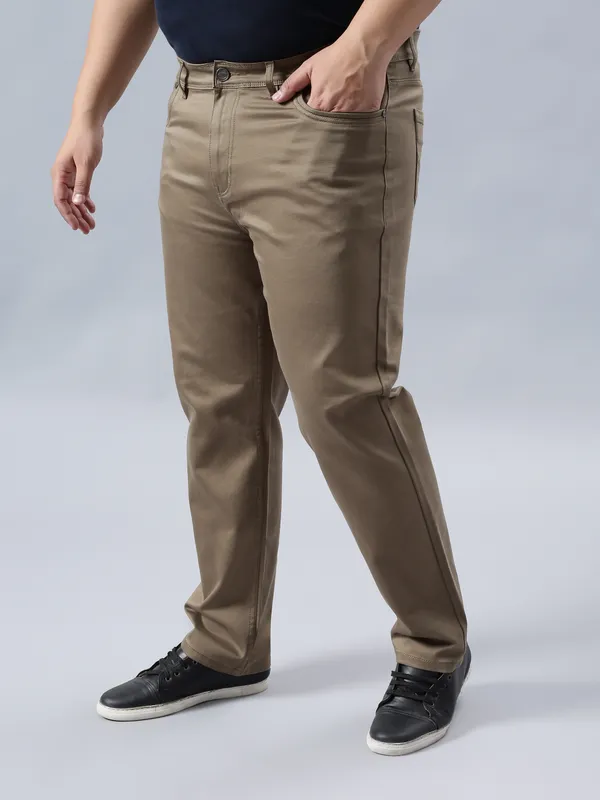 Walnut_Brown_Casual_Comfotable_&_Stretchable_Cotton_Pant_For_Men
