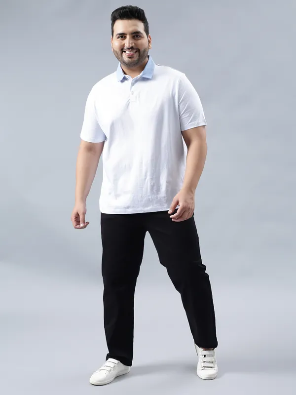Plus_Size_Ink_Black_Casual_Stretchable_Denim_Jeans_For_Men