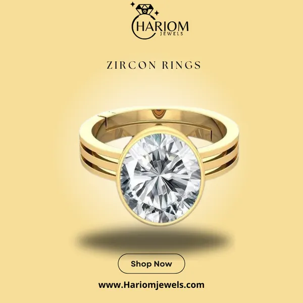 Zirkon/_Zircon_Stone_Created_Adjustable_Ring_Rashi_Ratna_Created_for_Men_&_Women