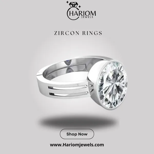 Zircon_Zirkon/_Zircon_Stone_Created_Adjustable_Ring_Rashi_Ratna_Created_for_Men_&_Women