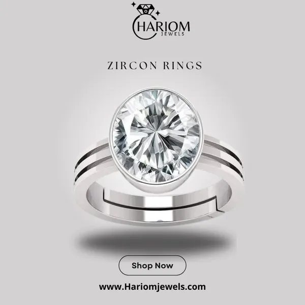 Zircon_Zirkon/_Zircon_Stone_Created_Adjustable_Ring_Rashi_Ratna_Created_for_Men_&_Women