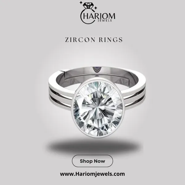 Zircon_Zirkon/_Zircon_Stone_Created_Adjustable_Ring_Rashi_Ratna_Created_for_Men_&_Women