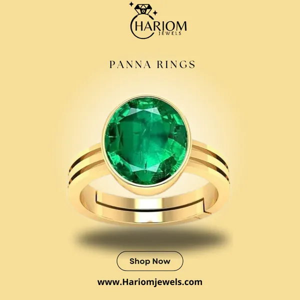 Panna_Stone_Created_Panna_Stone_Emerald_Ring_Adjustable_Woman_Man_Ring