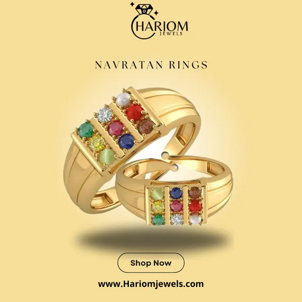 Navaratna_9_Gemstone_Gold_Plated_Good_Luck_Finger_Ring_For_Men_&_Women
