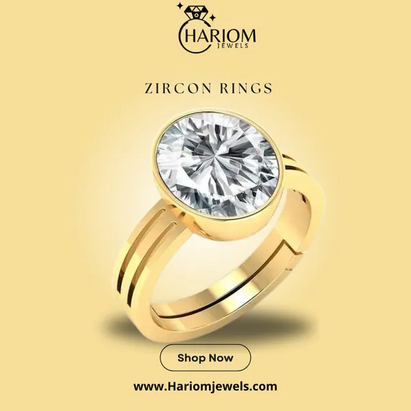 Zirkon/_Zircon_Stone_Created_Adjustable_Ring_Rashi_Ratna_Created_for_Men_&_Women