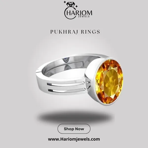 Pukhraj_Stone__Created_Yellow_Sapphire_Gemstone_Adjustable_Women_&_Man_Ring