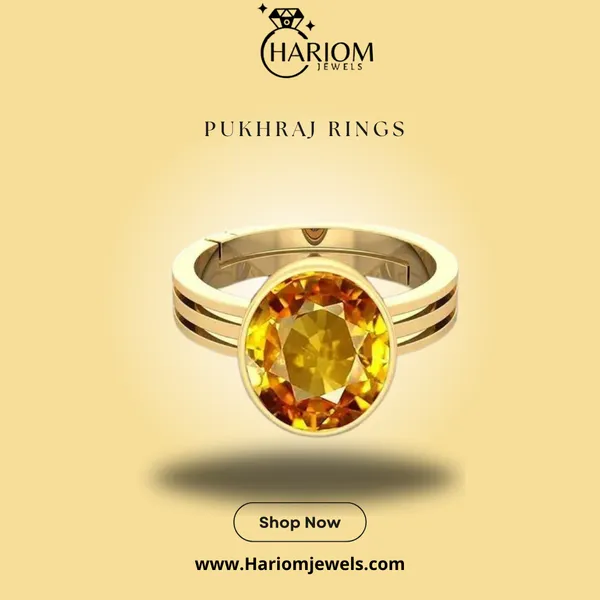 Pukhraj_Stone__Created_Yellow_Sapphire_Gemstone_Adjustable_Women_&_Man_Ring
