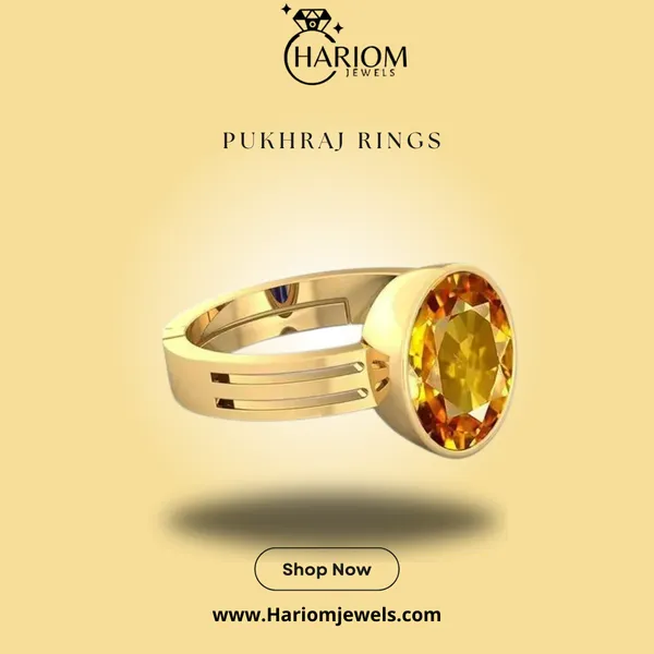 Pukhraj_Stone__Created_Yellow_Sapphire_Gemstone_Adjustable_Women_&_Man_Ring