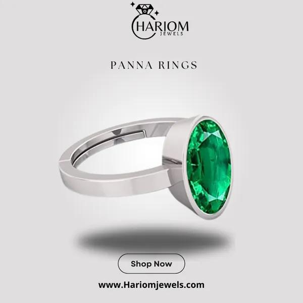 Ring_Panna_Stone__Created_Panna_Stone_Emerald_Ring_Adjustable_Woman_Man_Ring
