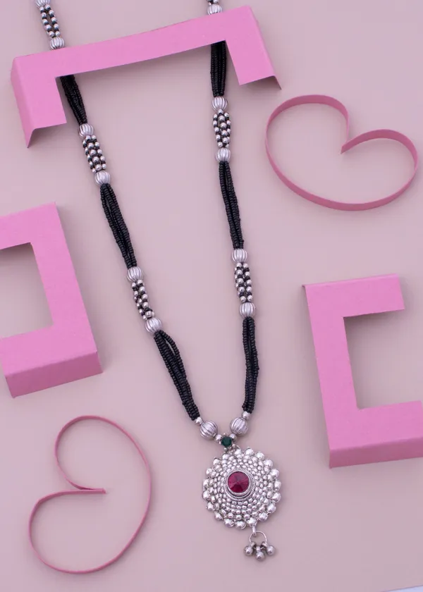 Daily_Wear_Handmade_26_inch_Long_Silver_Plated_Mangalsutra_For_Women_and_Girls