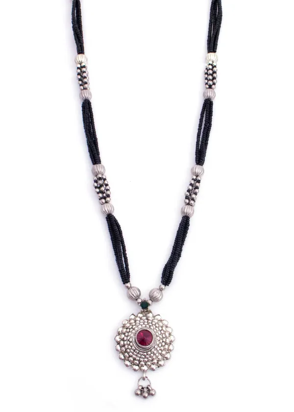 Daily_Wear_Handmade_26_inch_Long_Silver_Plated_Mangalsutra_For_Women_and_Girls