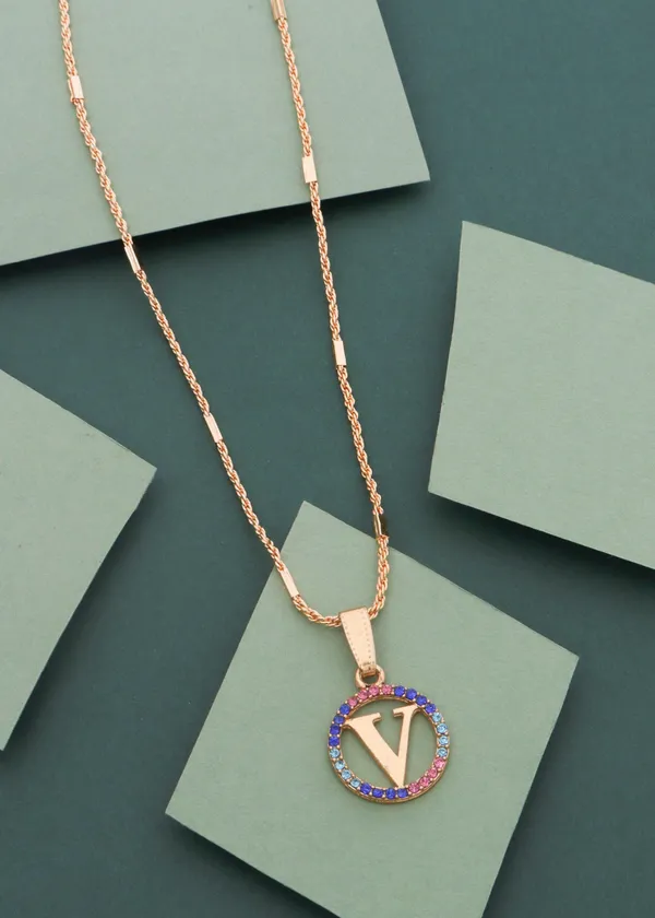 Daily_Wear_"V"_Latter_22K_Gold_Plated_Necklace_Chain_For_Women_and_Girls__