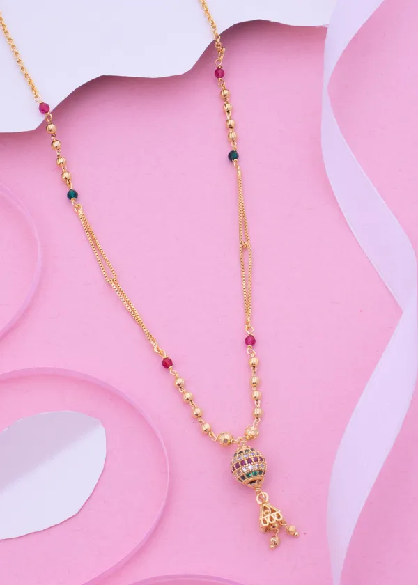 Daily_wear_AD_Diamond_Studs_22K_Gold_Plated_Mangalsutra_For_Women_and_Girls
