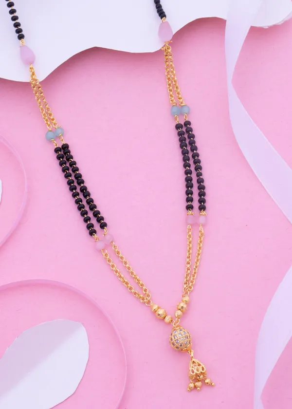 Designer_Two_Line_Fancy_Daily_Wear_22K_Gold_Plated_Mangalsutra_For_Women_and_Girls