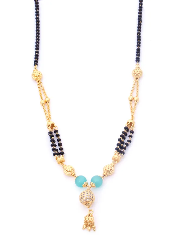 Designer_and_Stylish_AD_Stone_with_Perl's_Studs_22K_Gold_Plated_Mangalsutra_For_Women_and_Girls