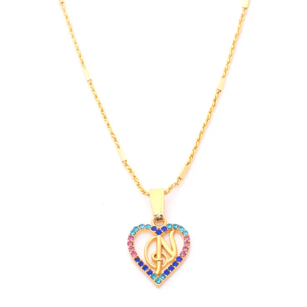 Stylish_"N"_Latter_22K_Gold_Plated_Necklace_Chain_For_Women_and_Girls__