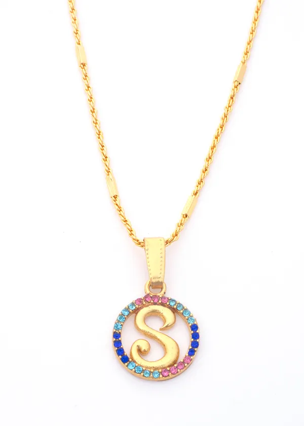 Stylish_"S"_Latter_22K_Gold_Plated_Necklace_Chain_For_Women_and_Girls__