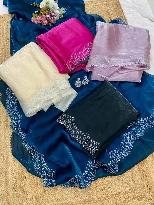 Navy_Zariwork_Satin_Organza_Embroidered_Saree
