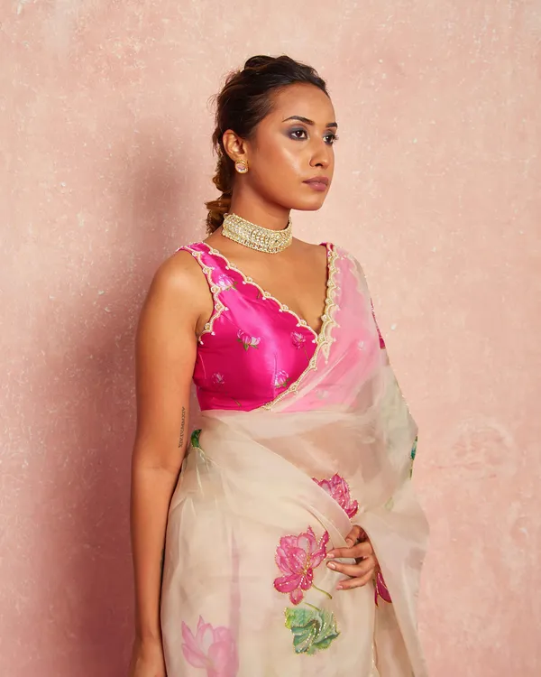 Beige_Organza_Motiwork_Embroidered_Saree