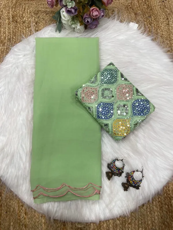 LIGHT_GREEN_SOFT_GEORGETTE_EMBROIDERED_SAREE