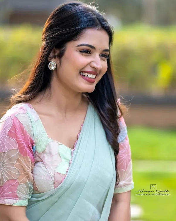 Light_Green_soft_simmer_georgettee_Saree