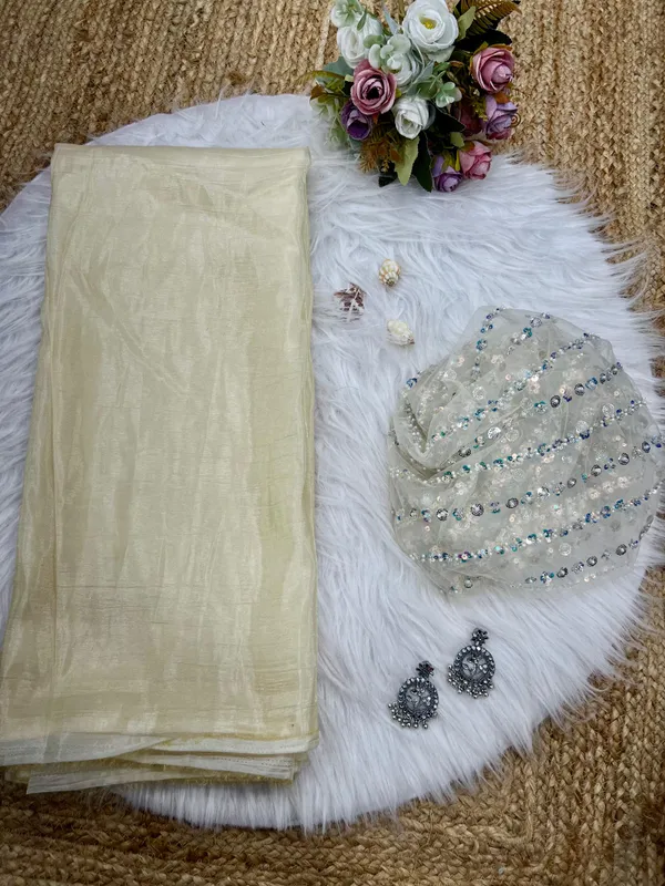 Cream_Crush_Organza_Motiwork_Embroidered_Saree