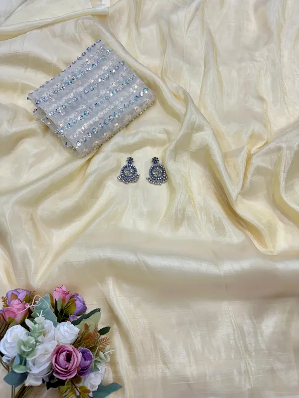 Cream_Crush_Organza_Motiwork_Embroidered_Saree