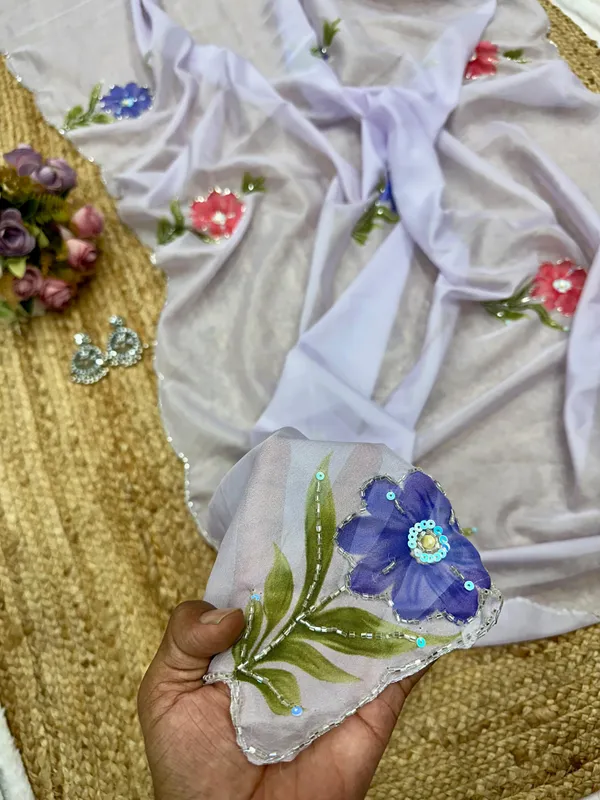 Off-White_Organza_Motiwork_Embroidered_Saree