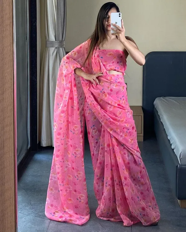 Ready_To_Wear_Pink_Trendy_1-Minute__Georgette_Saree
