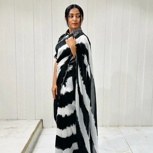 Black_Shaded_Soft_Chinon_Embroidered_Saree