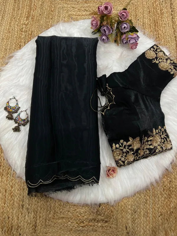 BLACK_SOFT_JIMMY_CHOO_EMBROIDERED_SAREE