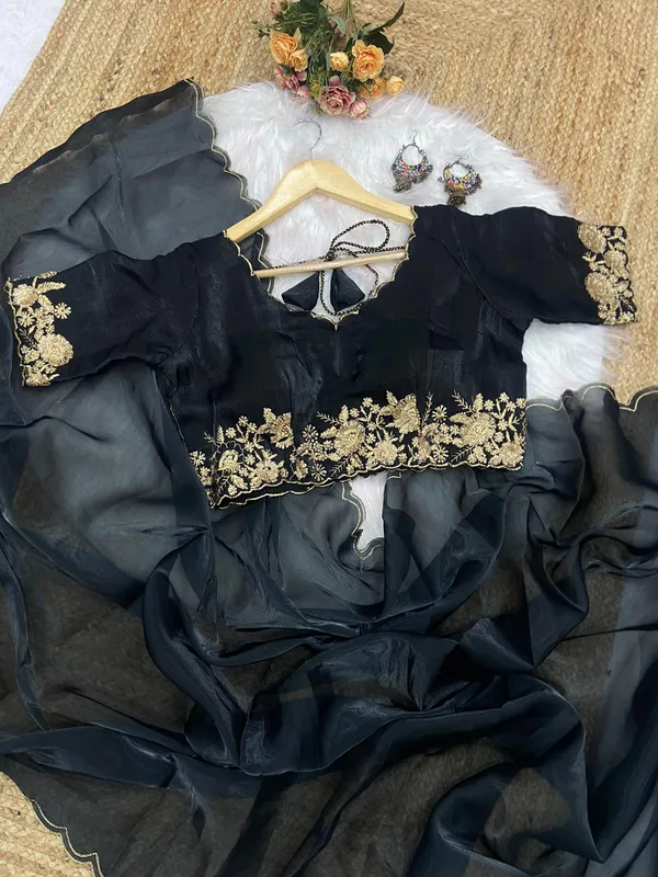 BLACK_SOFT_JIMMY_CHOO_EMBROIDERED_SAREE