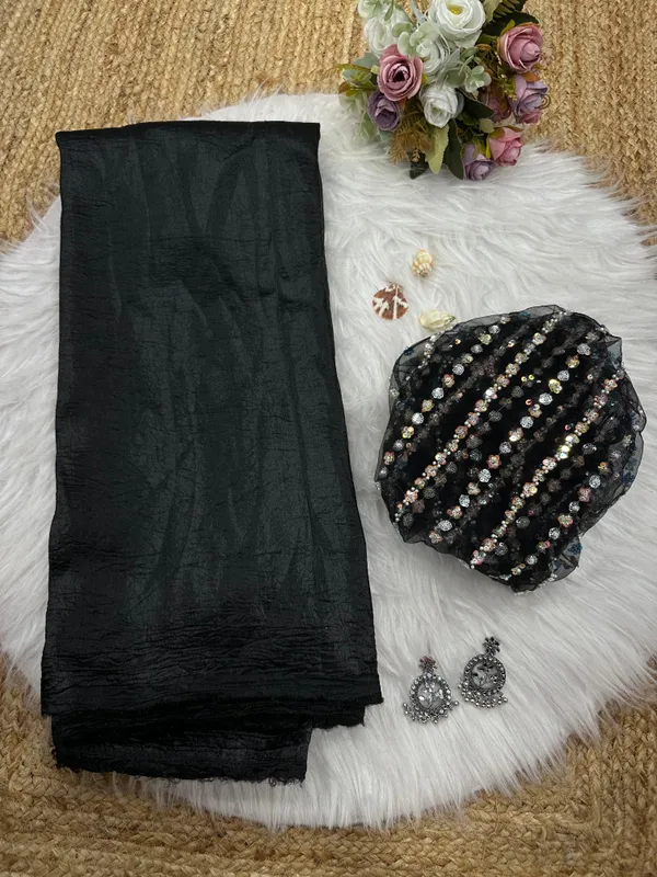 Black_Crush_Organza_Motiwork_Embroidered_Saree