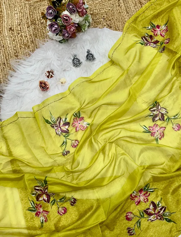 LEMON_YELLOW_SHADED_SOFT_ORGANZA_EMBROIDERED_SAREE