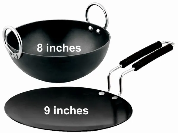 Combo_Of_Kadhai_And_Tawa_|_Induction_Compatible_Kadhai(8")_And_Tawa(9")_For_Everyday_Use_2Mm_Thickness_With_Heavy_Base_