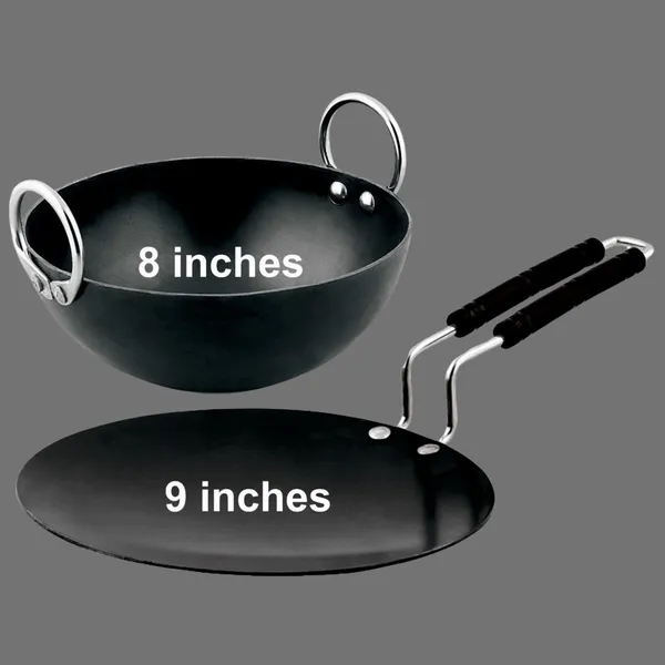 Combo_Of_Kadhai_And_Tawa_|_Induction_Compatible_Kadhai(8")_And_Tawa(9")_For_Everyday_Use_2Mm_Thickness_With_Heavy_Base_