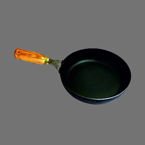 Black__Pure_Iron_Pan_With_Wooden_Handle_|_Induction_Compatible_Tawa_(8")_For_Everyday_Use_2Mm_Thickness_With_Heavy_Base_