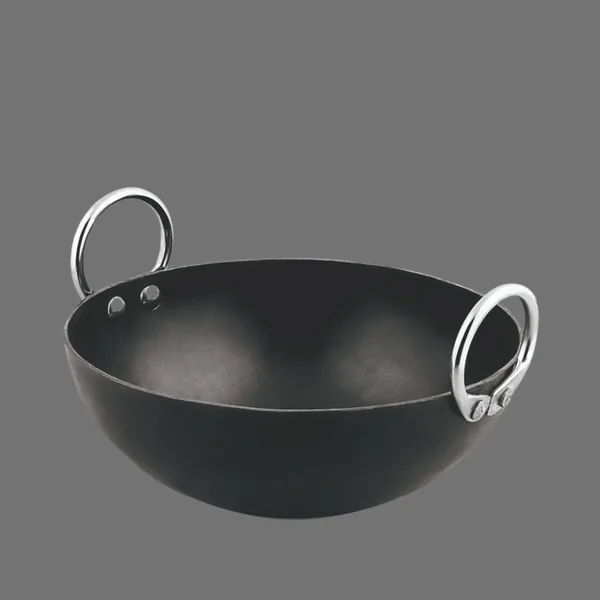 Black__Pure_Iron_Kadhai|__Induction_Compatible_Kadhai(10")_For_Everyday_Use__(2_Litre)_2Mm_Thickness_With_Heavy_Base_