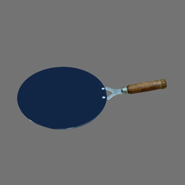 Black_Pure_Iron_Wooden_Handle_Tawa_|_Induction_Compatible_For_Everyday_Use_2Mm_Thickness_With_Heavy_Base