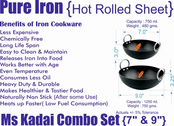 Black__Pure_Iron_Deep_Kadhai_Combo_Set_(709)_2Mm_Thickness_With_Heavy_Base