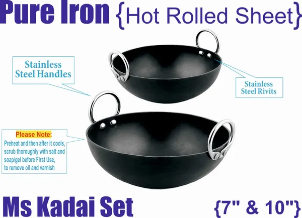 Black__Pure_Iron_Deep_Kadhai_Combo_Set_(710)_2Mm_Thickness_With_Heavy_Base