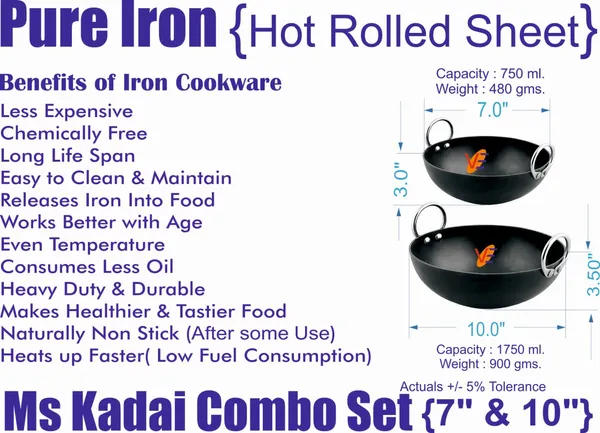 Black__Pure_Iron_Deep_Kadhai_Combo_Set_(710)_2Mm_Thickness_With_Heavy_Base
