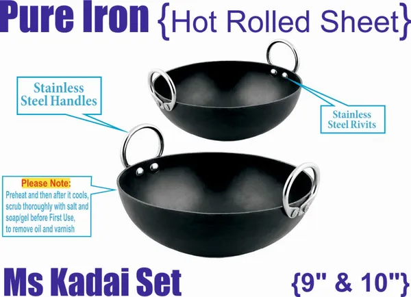 Black__Pure_Iron_Deep_Kadhai_Combo_Set_(910)_2Mm_Thickness_With_Heavy_Base