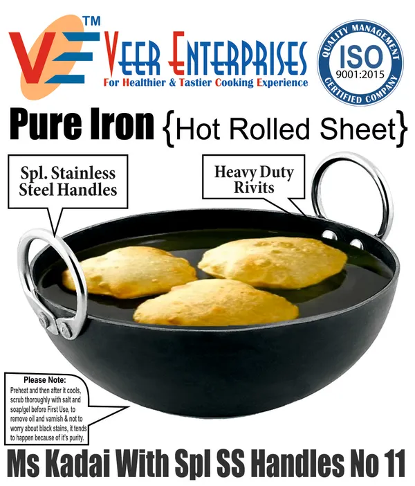 Black__Pure_Iron_Kadhai|__Induction_Compatible_Kadhai(11")_For_Everyday_Use_(2.5_Litre)_2Mm_Thickness_With_Heavy_Base_