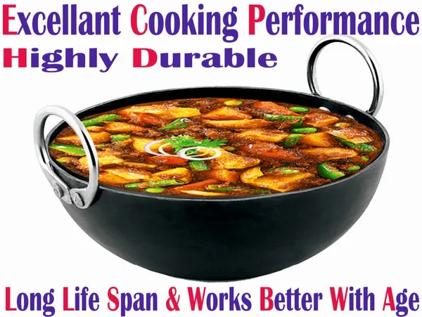 Black__Pure_Iron_Deep_Kadhai_With_Stainless_Steel_Handles_No_14__(5_Litre)_2Mm_Thickness_With_Heavy_Base